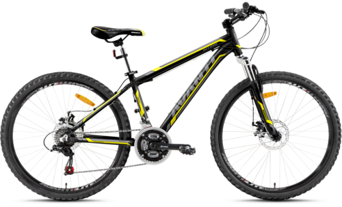 Велосипед AVANTI ACCORD (15") черно желтый матовый