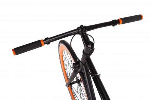 Велосипед Drag 28 Stereo 550 FX Черно/Оранжевый 2021 фото 4