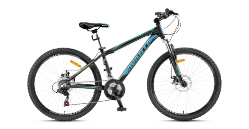 Велосипед AVANTI ACCORD (15") черно голубой матовый
