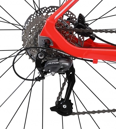 Велосипед CYCLONE SX 27,5" Красный 2019 фото 5