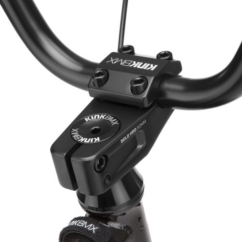 Велосипед KINK BMX 20" Gap 20.5" Gloss Black Chrome Черный 2021 (K430BKCRO21) + Подарок фото 6