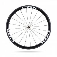 Колесо Переднее 28" COX Drome 40 Clincher 20H Карбон, 40мм