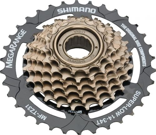 Трещотка Shimano TOURNEY MF-TZ31 7рик MEGARANGE 14-34Т