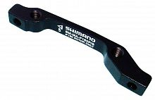 Адаптер торм. диск. Shimano F160P/S для Disk, с болтами крепежн., черн.