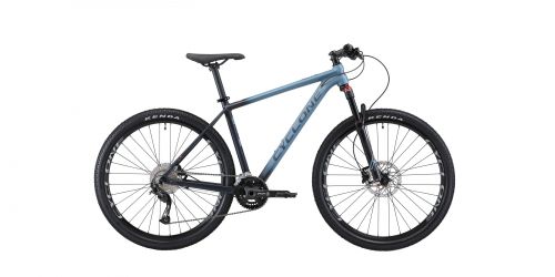 Велосипед CYCLONE 27.5" LX Серо/Черный 2021
