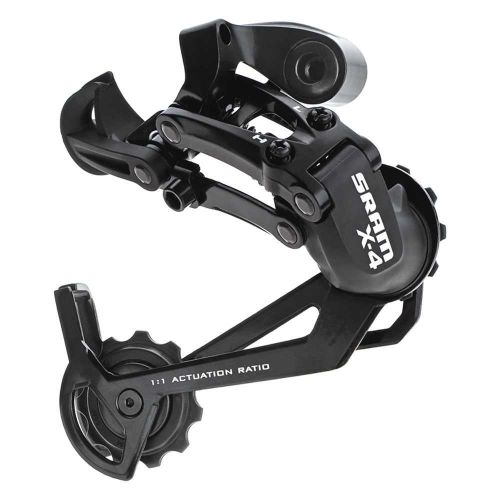 Зад Перекидка Sram X4 Длинная лапка 7,8 ск. 09A RD X.4 LONG CAGE BLACK 00.7515.033.000