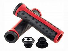 Грипсы COX Base II 125mm Черно/Красный