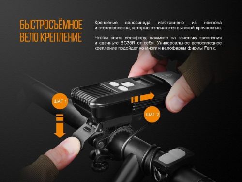 Фара FENIX BC35R CREE XHP50 1800 LUM USB фото 9