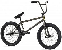 Велосипед Fiend 20" Type A 21" 2021 Gloss Clear Phosphate Серый (BK-207PHO) + Подарок