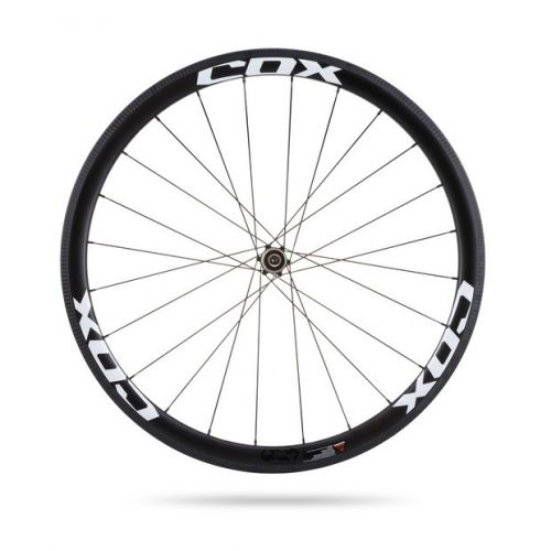 Колесо Заднее 28" COX Drome 40 Clincher 24H Карбон, 40мм фото 2