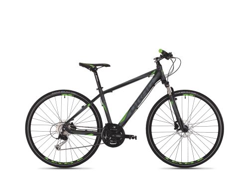 Велосипед Drag 28 Grand Canyon TE AL-39 17 Черно/Зеленый 2019