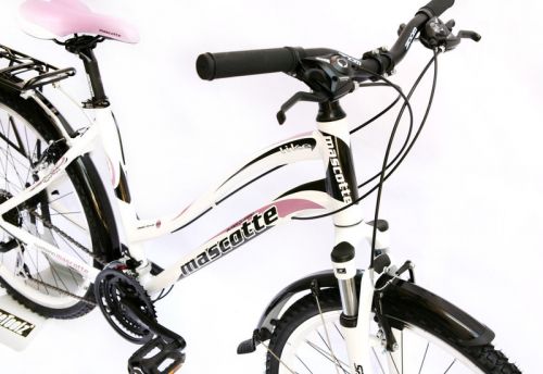 Велосипед Mascotte LIKE LADY 26" рама 18" Белый 2016 фото 3
