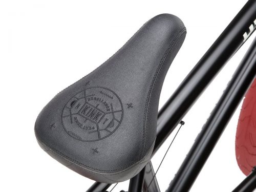 Велосипед KINK BMX Gap FC, 2020 Черный с красными покрышками Freecoaster фото 6