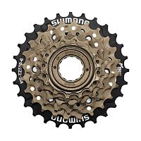 Трещетка Shimano TOURNEY MF-TZ500 6-рик 14-28 серая  BOX