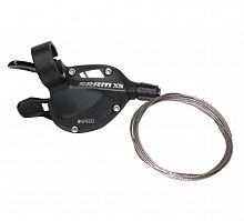 Манетки Sram X5 Trigger 9 Ск. Правая 12A SL X5 TRIGGER 9SP REAR BLK 00.7015.198.010