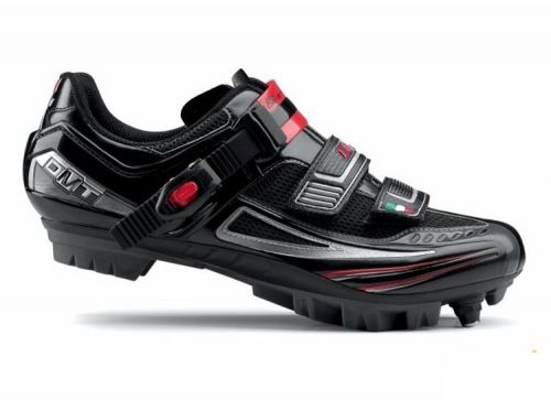 ВелоОбувь DMT KRYPTON BLACK/SILVER/RED MTB 42