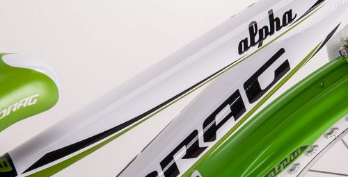 Велосипед Drag 18 Alpha SS Бело/Зеленый 2016 фото 2