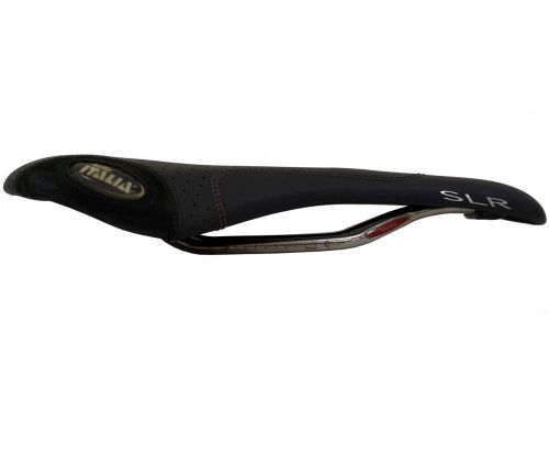 Седло Selle Italia SLR Genuine Gel Черное фото 2