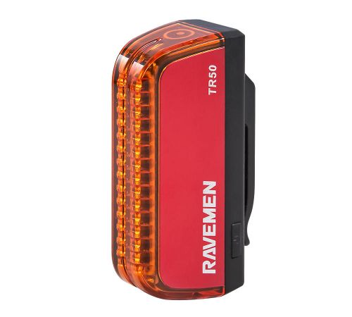 Задняя Мигалка Ravemen TR50 USB 50 Люмен Красно/Черная
