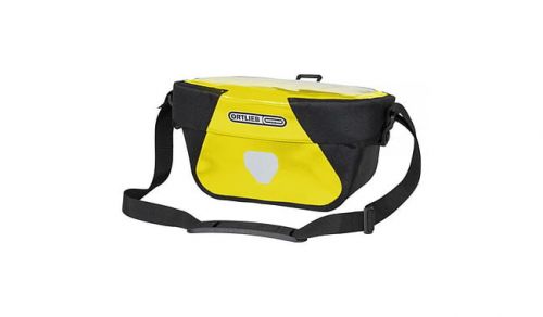 Гермосумка велосипедная Ortlieb Ultimate Six Classic yellow-black 5 л