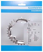 Звезда шатунов Shimano M581 LX 9-sp silver/32 tooth Алю