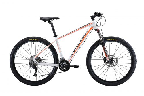Велосипед CYCLONE LLX 27,5" Бело/Оранжевые 2019