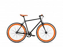Велосипед Drag 28 Stereo 550 FX Черно/Оранжевый 2021