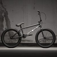 Велосипед KINK BMX 20" Curb 20" Matte Dusk Black Черный 2021 (K400BLK21) + Подарок