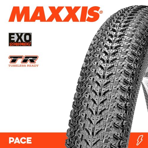 Покрышка Maxxis складная 27.5x2.10 (TB90964100) Pace, EXO/TR, 60TPI, 62a/60a