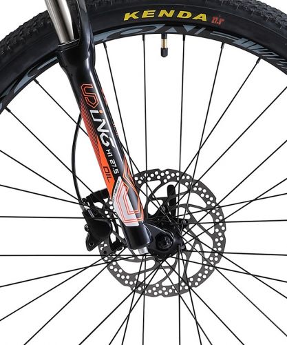 Велосипед CYCLONE LLX 27,5" Бело/Оранжевые 2019 фото 3