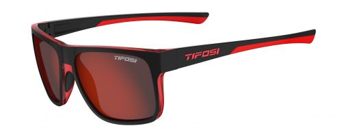 Очки Tifosi Swick Satin Black/Crimson, Линза Smoke Red