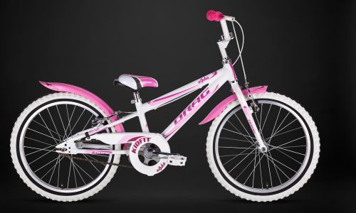 Велосипед Drag 20 Alpha Бело/Розовый