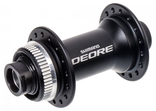 Втулка перeдняя Shimano HB-M618 Deore 32отв., ось 15мм, под CenterLock, черная (EHBM618B) фото 2