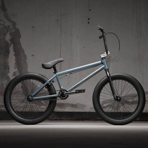 Велосипед KINK BMX 20" Curb Gloss Ocean Gray Бирюзовый 2021 (K400GRY21) + Подарок