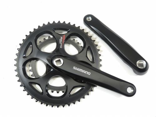 Шатуны Shimano FC-A070 50/34T, 7/8х2ск. 170мм, под квадрат, черные