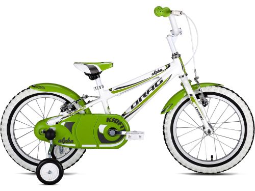 Велосипед Детский Drag 18 Alpha Бело/Зеленый 2017