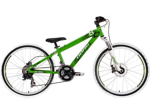 Велосипед Drag 24 C1 TE Зелено/Белый (Hydraulic brakes) 2015