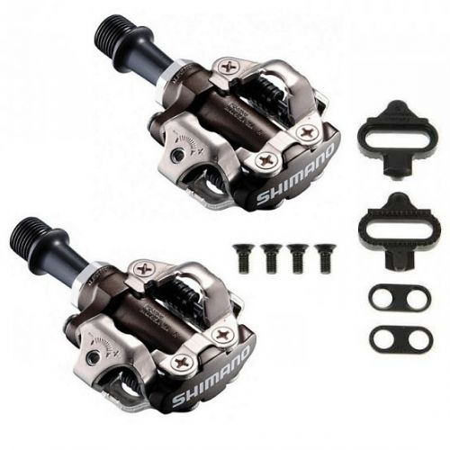 Педали Shimano  PD-M540 SPD MTB Черные + Шипы BOX (PDM540L)