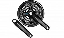 Шатуны Shimano FC-M311 175мм, 48/38/28T, черные, с защитой BOX