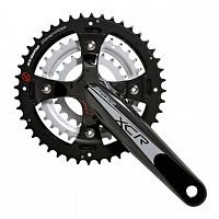 Шатуны Suntour CW11 XCR V2-T424-GM FXS Черные Интегрированный вариант