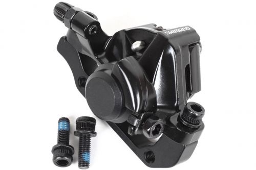 Тормоз дисковый Shimano BR-M375 Черный F180/R160 фото 2