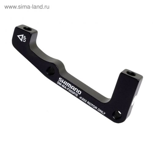 Адаптер торм. диск. Shimano F203P/S для Disk, с болтами, черный