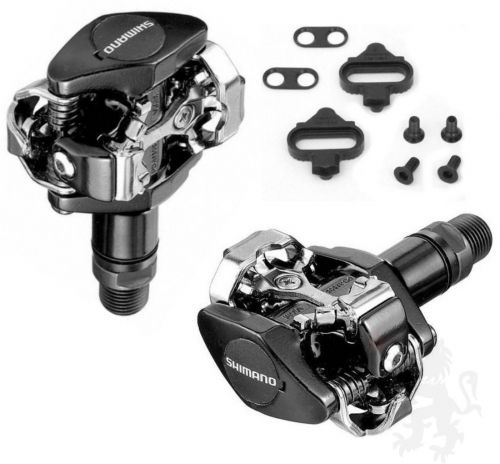 Педали Контактные Shimano - PD-M505 SPD Черные фото 2