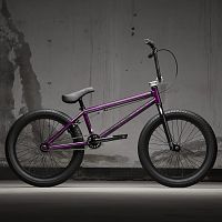Велосипед KINK BMX 20" Curb 20" Gloss Smoked Fuchsia Фиолетовый 2021 (K400FUS21) + Подарок