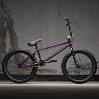 Велосипед KINK BMX 20" Curb 20" Gloss Smoked Fuchsia Фиолетовый 2021 (K400FUS21) + Подарок