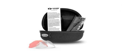 Очки Tifosi Podium XC Matte Black Линзы Smoke / AC Red / Clear 1070100101 фото 4