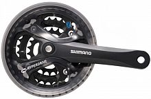 Шатуны Shimano FC-M361, 175мм, 42X32X22, С защитой BOX