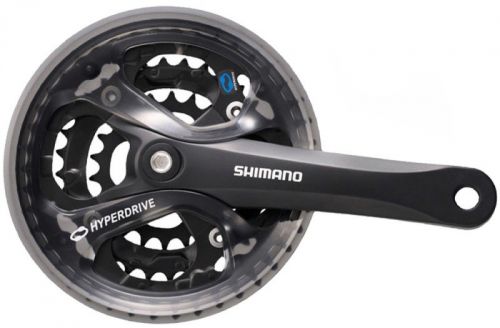 Шатуны Shimano FC-M361, 175мм, 42X32X22, С защитой BOX