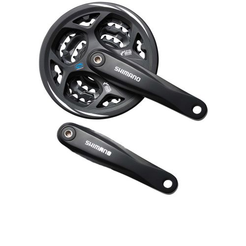 Шатуны Shimano FC-M311-8 170 мм 42/32/22T черные(с зашитой) OCTALINK Без Болтов