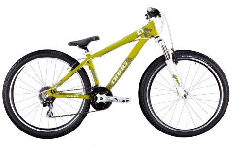 Велосипед Drag C1 Pro Стрит дерт Размер 14.5" Зелено-белый Алю. 7005 Болгария фото 2
